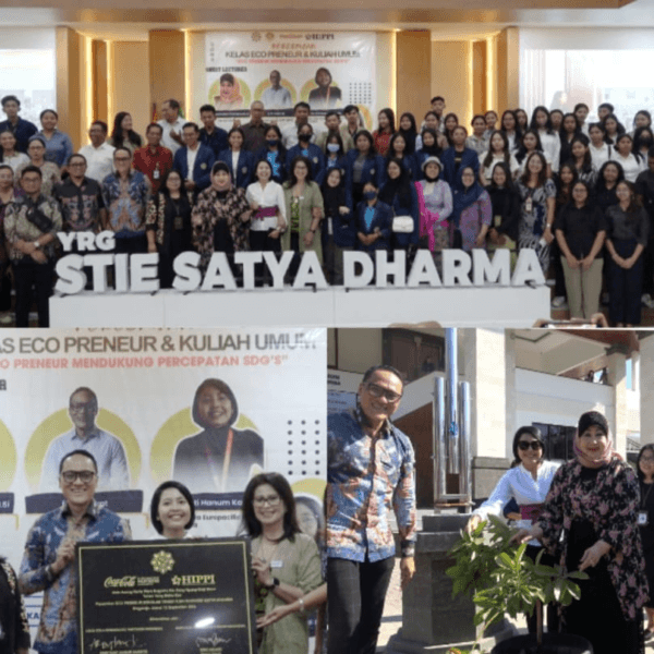 Kelas Ecopreneur STIE Satya Dharma Singaraja Diresmikan, Sinergi Dengan HIPPI & Coca-Cola Cetak Sarjana Plus Pengusaha Muda Peduli Lingkungan, Ecopreneur Siap Dukung Percepatan SDGs
