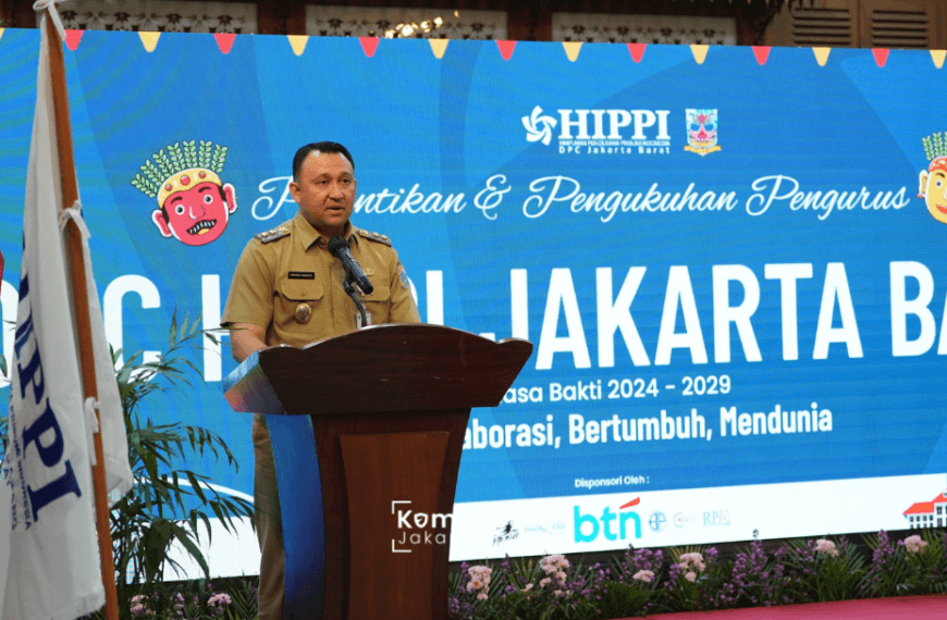 Wakil Wali Kota Jakbar Mengapresiasi Pelantikan…