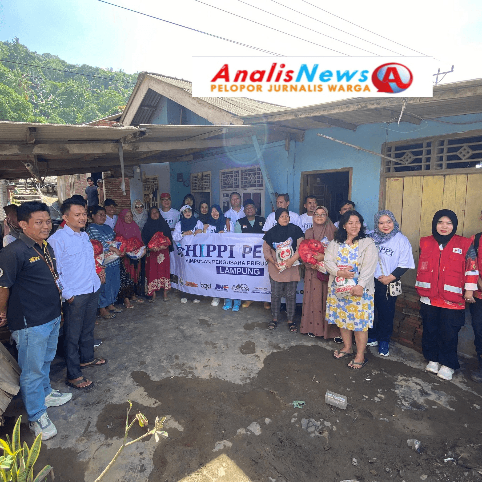 DPD HIPPI Provinsi Lampung Gelar Baksos Untuk Korban…