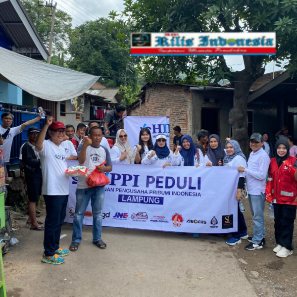 DPD HIPPI Provinsi Lampung Gelar Baksos Untuk Korban Banjir Di Bandar Lampung